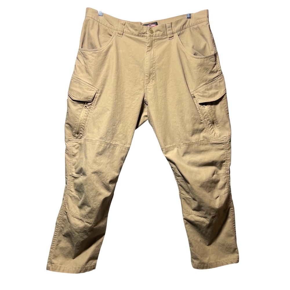 Tru-Spec Mens Tactical Cargo Pants 40x32 Tan Brown‎ Utility Workwear